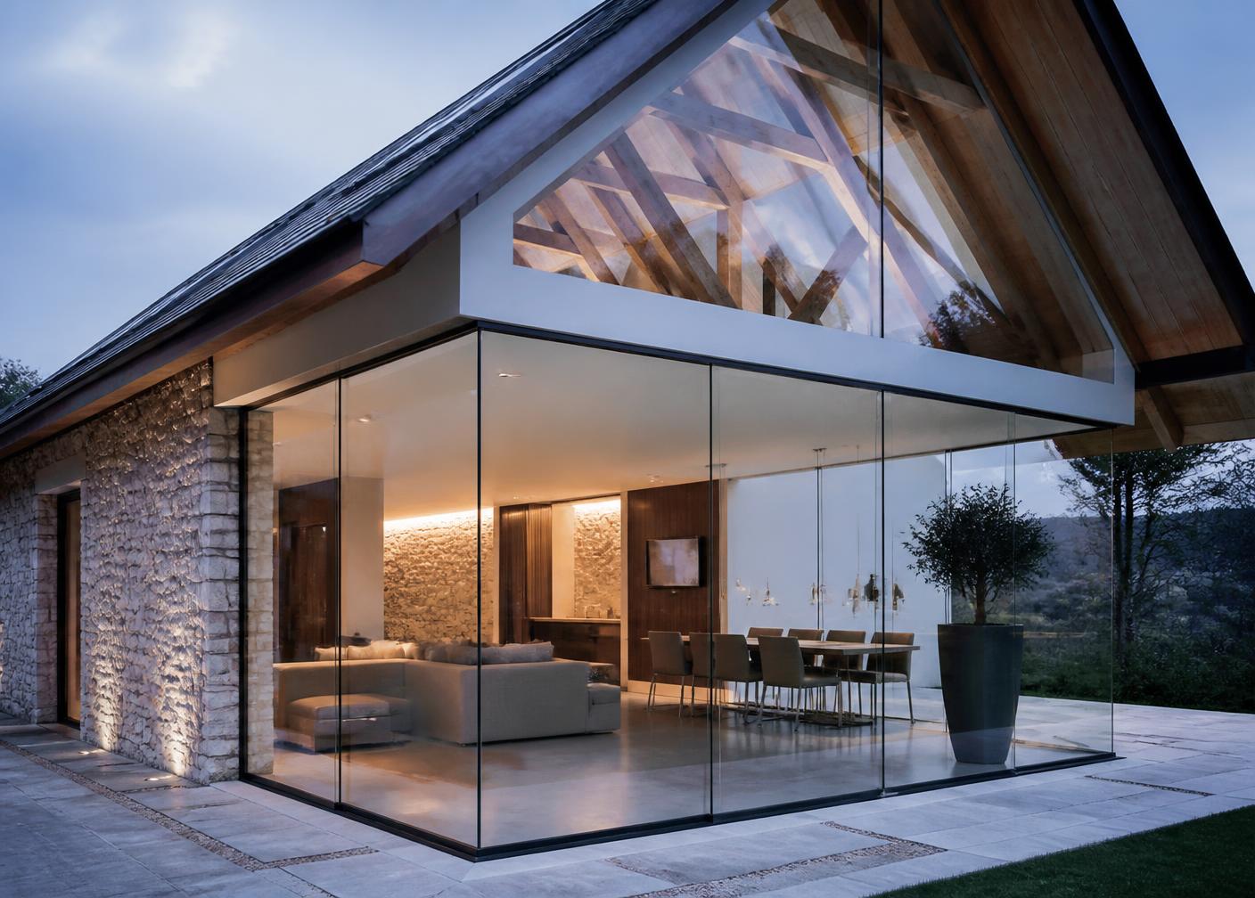 Bespoke Glazing — architectural installation